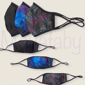Victorias Secret PINK (X3) Mask Reusable Bundle